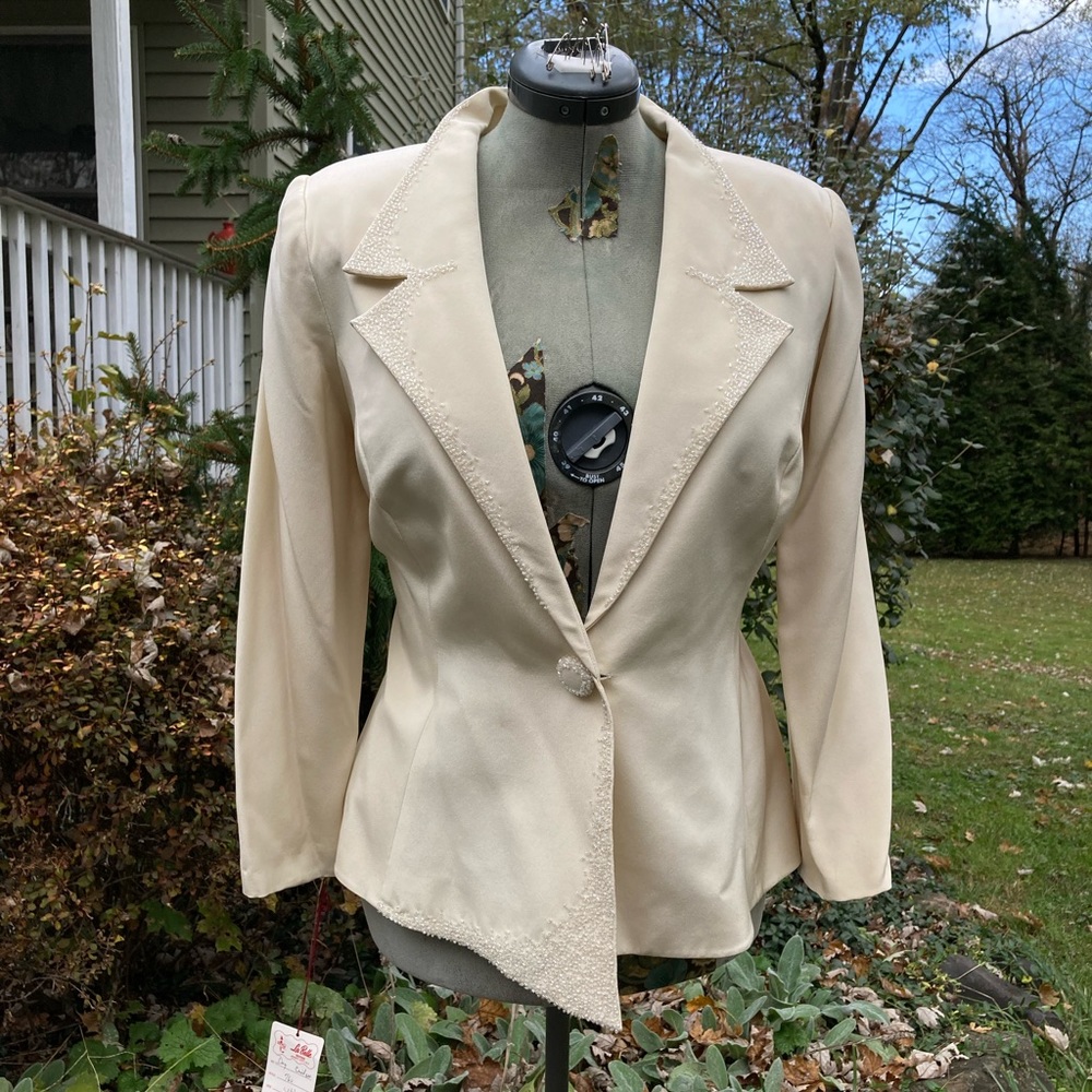 RARE CRYSTAL ✨ Daymor vintage blazer jacket NWT - Picture 14 of 16